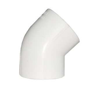 语塑45弯头pvc45度弯头dn75一个装