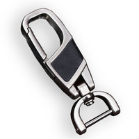 车动力 钥匙扣圈汽车钥匙扣链子母圈拉簧腰挂式 (送工具刀)CDL-003B黑镍