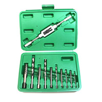 长鹿 11件套断头螺丝取出器 反牙螺丝锥工具水龙头 三角阀断丝取出器 德国工业级多功能