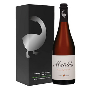 鹅岛Goose Island 马蒂塔Matilda 淡色艾尔啤酒765ml*1瓶装