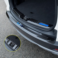 小忙牛(Mcow)小忙牛改装适用17-2019款本田CRV后护版 新CRV改装专用 美观防刮 外置 黑钛拉丝 蓝标1件装