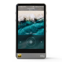 海贝（HiBy）R6Pro 骁龙处理器安卓播放器 DSD256硬解 4.4平衡输出 HIFI便携播放器 MP3 不锈钢银色