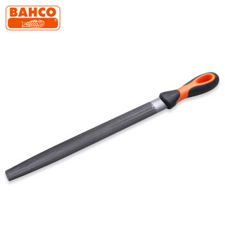 百固 粗齿半圆锉刀10英寸 瑞典BAHCO进口工具扁锉钳工锉平板 1-210-10-1-2定制