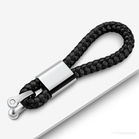 车动力 汽车钥匙扣 挂件 马蹄扣钥匙链 钥匙绳 创意礼品生日礼物(送工具刀)CDL-001B 爵士黑