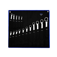 泛沃克（FINEWORK） 公制精抛双梅花扳手组套16件套 24LB901