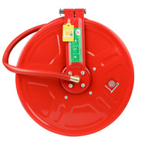 绿消 消防卷盘20米消火栓箱自救卷盘消防软管卷盘消防水管水带 消防卷盘(25米)带3c年检