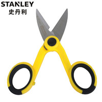 史丹利(STANLEY)双色柄电工剪刀140mm 90-171-23C