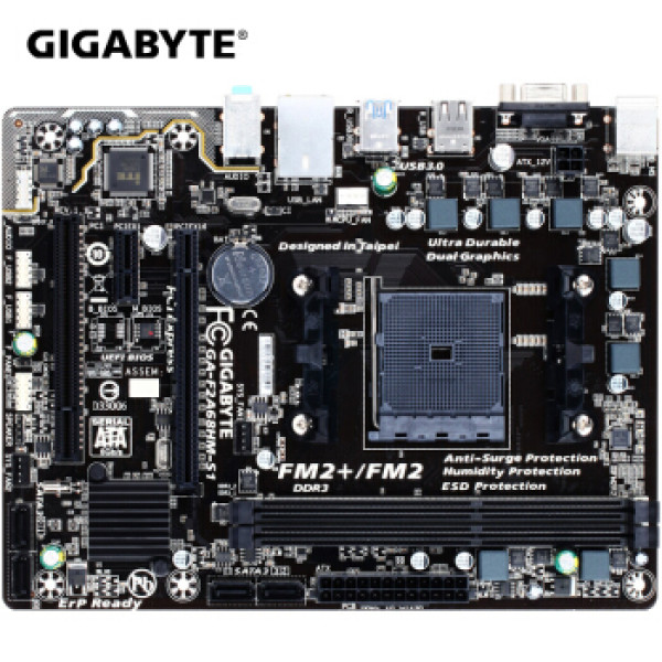 gigabyte 技嘉 ga-f2a68hm-s1 主板 m-atx(紧凑型)