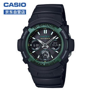 CASIO 卡西欧 G-SHOCK系列 AWG-M100SF-1A3PR 男士石英手表