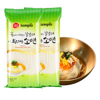 韩国进口 膳府 小面 韩式挂面 细面  500g*2