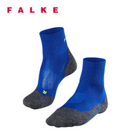 FALKE 德国鹰客 TK2 Short Cool系列 丙纶 Men Trekking男袜专业运动袜 蓝色yve 42-43 16154-6714