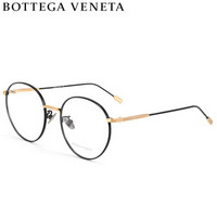 开云眼镜 葆蝶家（Bottega veneta） 女款近视眼镜架 黑色镜框光学镜架 眼镜框 BV0214O-001 53mm