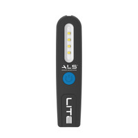ALS汽修灯 轻薄便携强光LED工作灯多功能带磁铁USB充电手电筒家用户外手电筒露营应急灯 100流明超薄灯