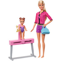 芭比 Barbie 女孩玩具 芭比娃娃之体操教练 FXP39