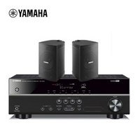 雅马哈（YAMAHA）NS-AW194（1对）+RX-V283 壁挂音箱会议室音响全天候系列 黑色