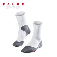 FALKE 德国鹰客 RU4 Cushion系列 丙纶 Running专业跑步运动女袜 白色white-mix 35-36 16715-2020