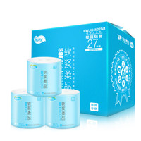 维尔美 卷纸 软浆 4层150g卫生纸巾*27卷(整箱销售)