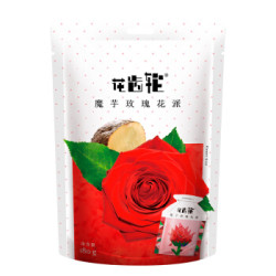 花齿轮蒟蒻休闲零食果冻魔芋玫瑰花派180g 袋多少钱 什么值得买 花齿轮蒟蒻休闲零食果冻魔芋玫瑰花派180g 袋多少钱 什么值得买