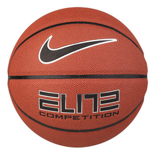 耐克（NIKE）篮球 ELITE COMPETITION篮球 室内外比赛用球 标准7号篮球 N000264485507/BB0648-855 琥珀黄