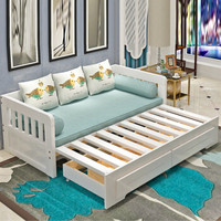 摩高空间沙发床现代简约可折叠客厅小户型1.8米1.5多功能简约沙发单人双人三人两用（送全套垫子）1.2米*2米