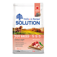 耐吉斯SOLUTION 加拿大进口玩赏犬犬粮1.5kg 火鸡肉苹果配方口味 低敏天然粮玩赏犬狗粮
