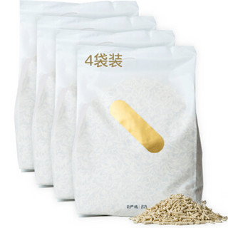 网易严选 天然原味豆腐猫砂 6L(2.6kg)/袋 4袋囤货装