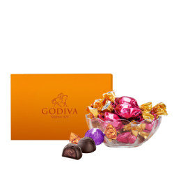 GODIVA 歌帝梵 松露形牛奶巧克力礼盒 410g 礼盒装 *2件