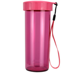 特百惠(Tupperware)莹彩塑料杯荔枝红430ml