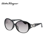 菲拉格慕（Ferragamo）精致优雅系列明星同款女款太阳镜 墨镜SF896SRA 001 59mm