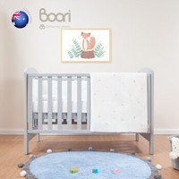 Boori哈博婴儿床品套件被子床笠枕套枕芯宝宝床品婴儿被子 奶白 被子 120*150
