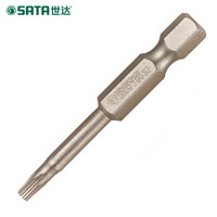 世达（SATA）59343 5件套6.3MM系列50MM长中孔花形旋具头TT15