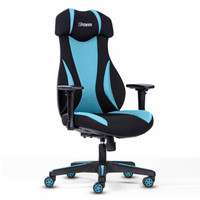 联丰（LIANFENG）电脑椅 电竞椅 游戏直播人体工学办公转椅子   蓝黑色