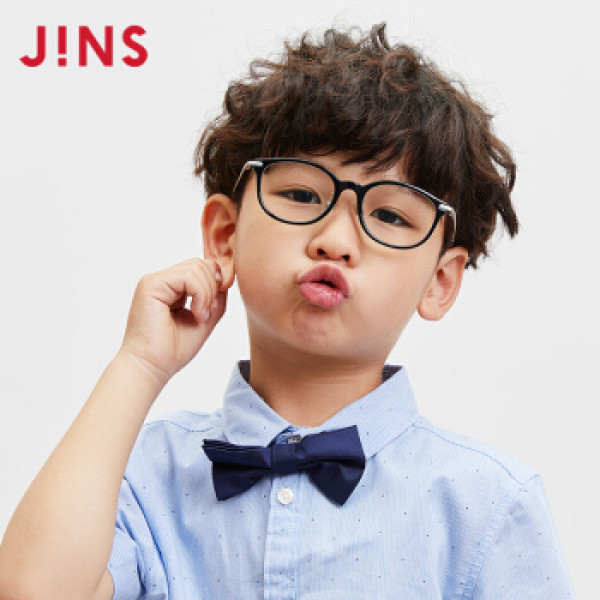 商品日本睛姿(jins)儿童防蓝光辐射眼镜 时尚tr轻量平光镜男女学生