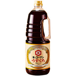 万字 日本进口 淡口酱油 寿喜锅寿司酱油1.8L *2件