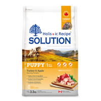 耐吉斯SOLUTION 加拿大进口幼犬狗粮1.5kg 火鸡肉苹果配方口味 天然粮低敏中小型犬幼犬粮