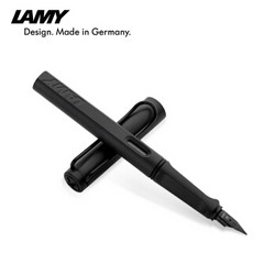 LAMY 凌美 Safari 狩猎系列 F尖钢笔 亮黑色 *2件