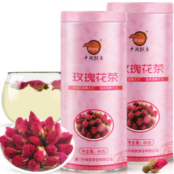 中闽飘香 平阴 玫瑰花茶60gx2罐