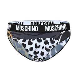 MOSCHINO UNDERWEAR 莫斯奇诺 女士豹纹棉质内裤 Z A 4709 9011 1888  2码