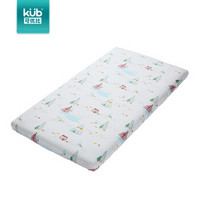 可优比(KUB) 新生儿床上用品床单婴儿床笠儿童隔尿垫宝宝床罩小帆船100*56