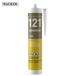 WACKER 瓦克 德国瓦克（WACKER） 121大型鱼缸胶  透明色