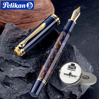 Pelikan 百利金 M805 墨水钢笔 石头花园 F尖 礼盒装