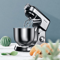 柏翠 (petrus )厨师机 料理机 和面机 家用电动机 和面 搅拌 打发 PE4600