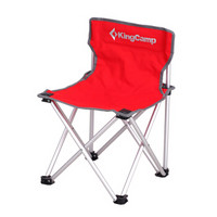 康尔 KingCamp 折叠椅 椅子午睡靠椅 便携沙滩椅休闲钓鱼椅懒人椅 户外露营野餐居家两用 KC3802深红色
