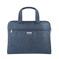 金隆兴(goslen)苹果戴尔华硕电脑包 多功能手提袋 商务男女包 会议资料袋 蓝色 5018