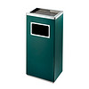 南 GPX-24 长形丽格座地烟灰桶 垃圾桶 公用垃圾箱果皮桶 墨绿色