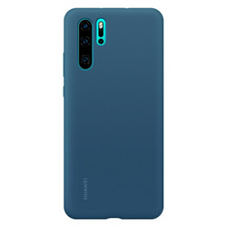 华为 HUAWEI P30 Pro 硅胶保护壳 蓝色