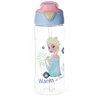 Disney 迪士尼 GX-5913 Tritan塑料杯 500ml 粉蓝冰雪