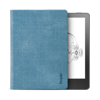 iReader 掌阅 A6 6英寸 墨水屏电子书阅读器+湖水青套装 Wi-Fi版 8GB 太空灰