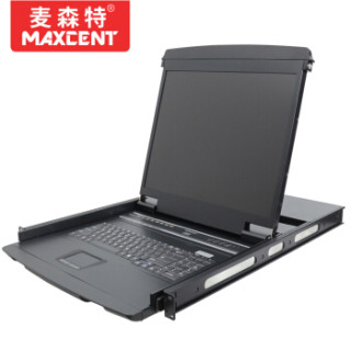 麦森特(MAXCENT)ML-8916 KVM切换器16口19英寸USB机架折叠LCD液晶