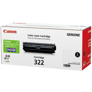 佳能（Canon） CRG-322 BK 黑色 硒鼓（适用于LBP9100Cdn）